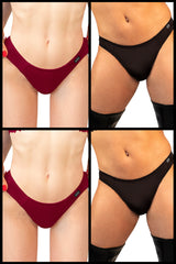 Retail Wide - Red & Black