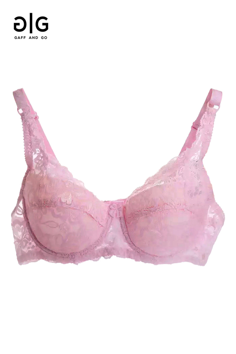 Lace Bra – Pink